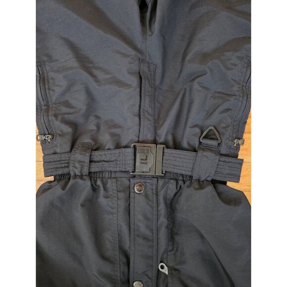 Fila ALPINE Ski Snow Suit Winter Womens 1 Piece Black Size 6 A001492 - Picture 10 of 16